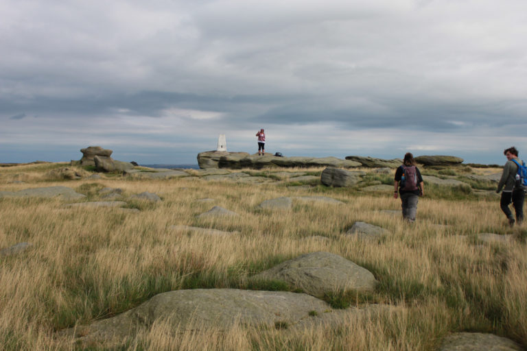 Kinder Scout Winter Walking