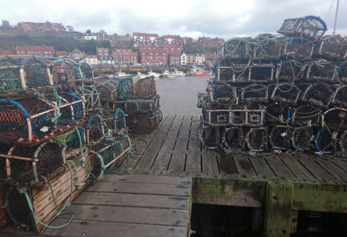 Whitby Harbour Lobster Pots
