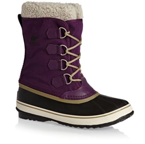 Purple Sorel Winter Carnival Boots