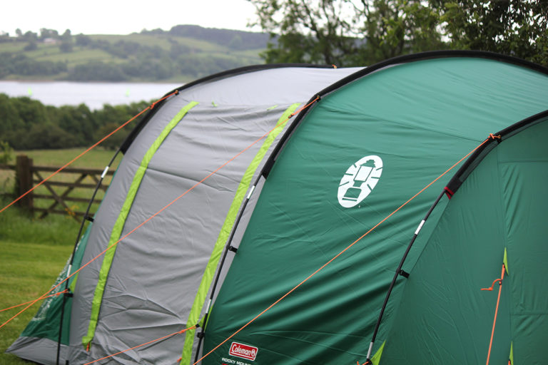Coleman Rocky Mountain Tunnel Tent Green and Grey 5