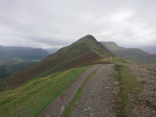 The ridge to Catbells summit