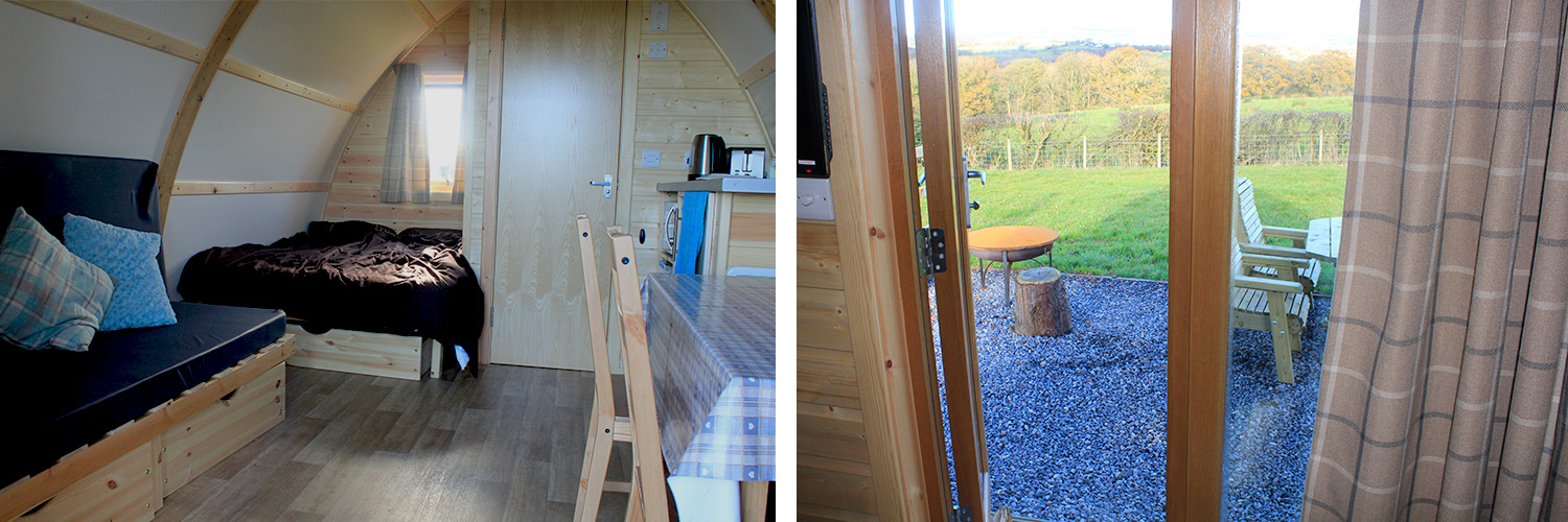 Wigwam Holidays Ribble Valley Glamping Cabin Interior