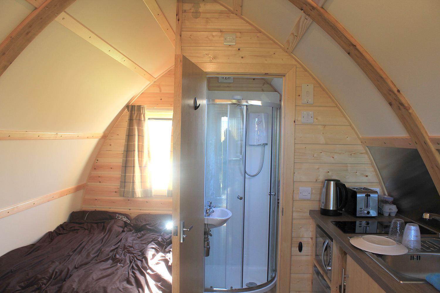 Wigwam Holidays Ribble Valley Glamping Cabin Interior