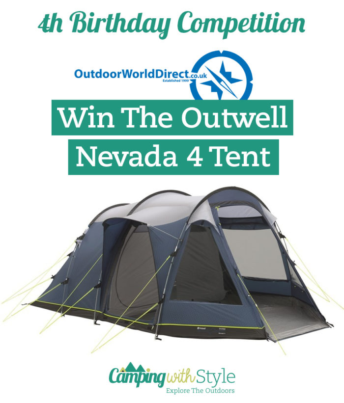 An Outwell Nevada Tent In Our 4th Birthday