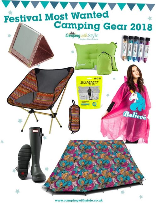 Festival camping 2018 most wanted