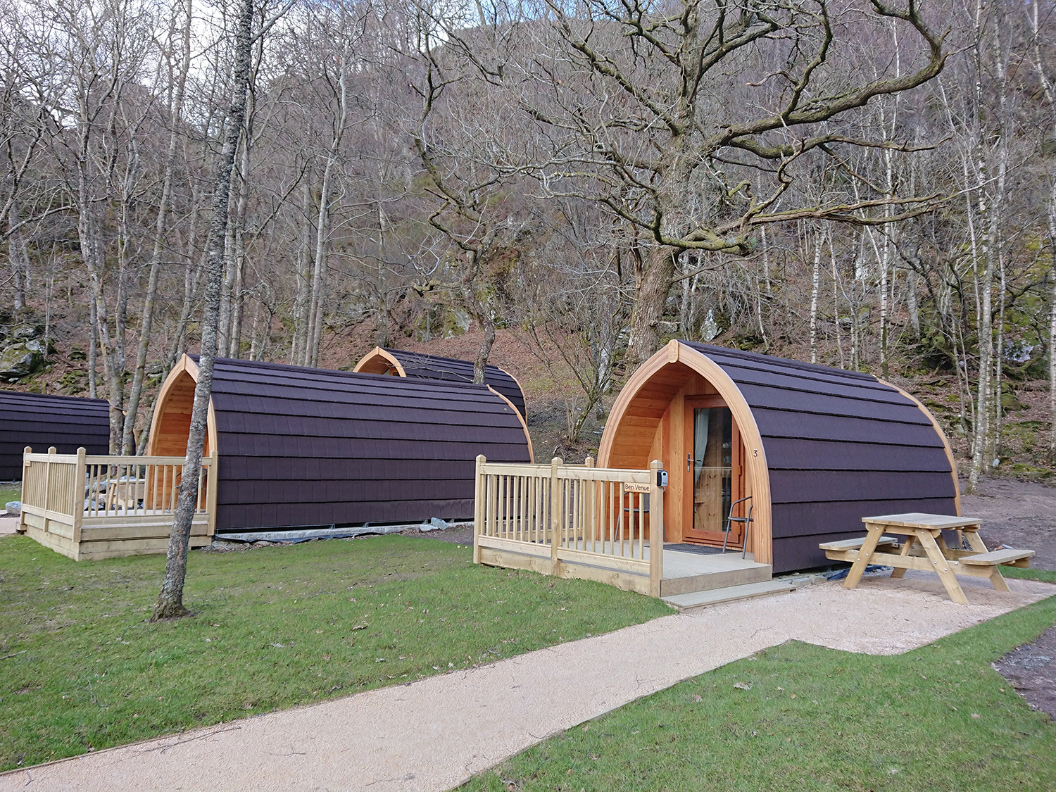 Loch katrine eco lodges glamping review