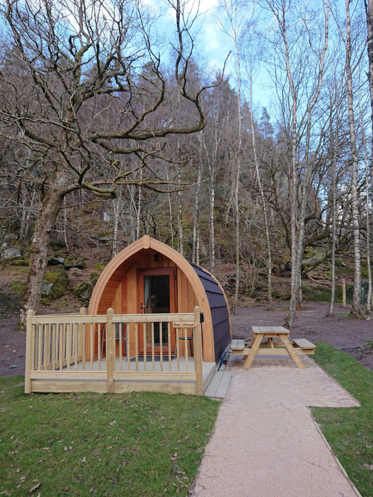 Loch katrine eco lodges glamping review