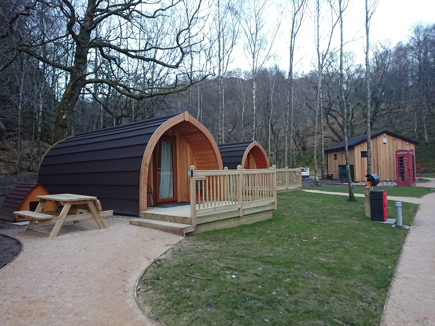 Loch Katrine Eco Lodges Scotland Glamping