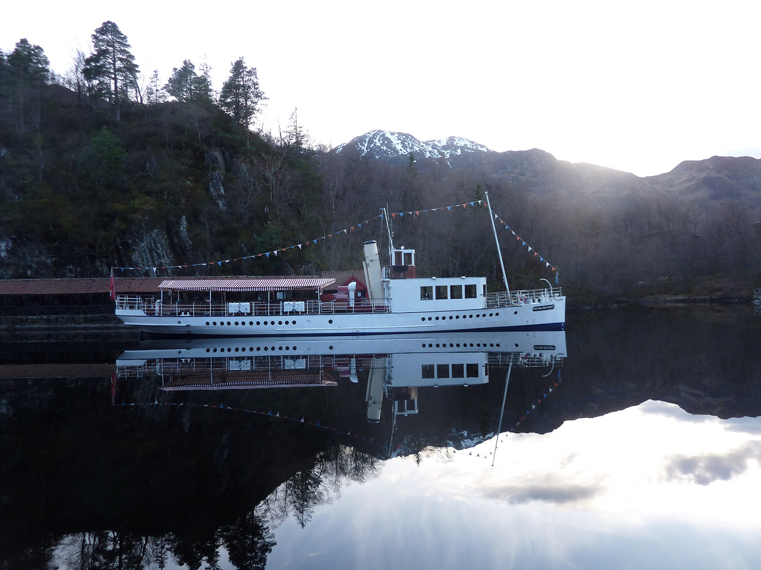 The 118 year old Steamship Sir Walter Scott