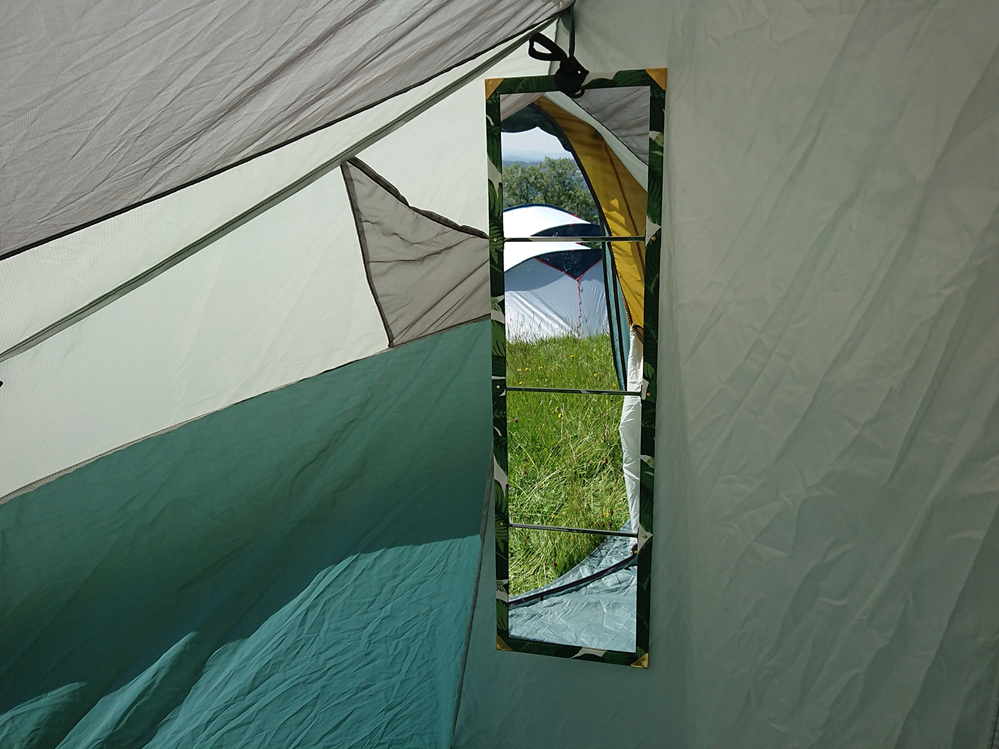 travel camping mirror