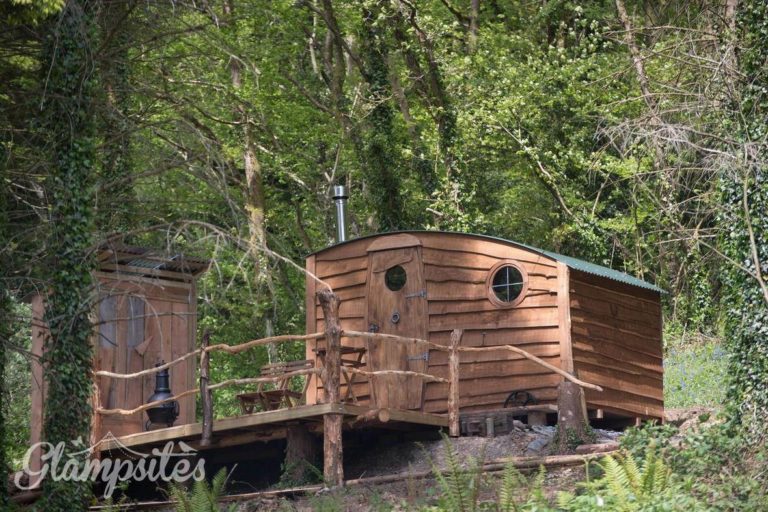 Shepherd’s Hut Glamping in Wales