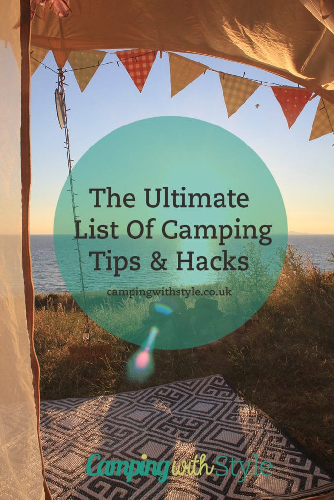 CAMPING | Camp Like A Pro, The Ultimate List Of Camping Tips – 63 Camping Tips & Hacks