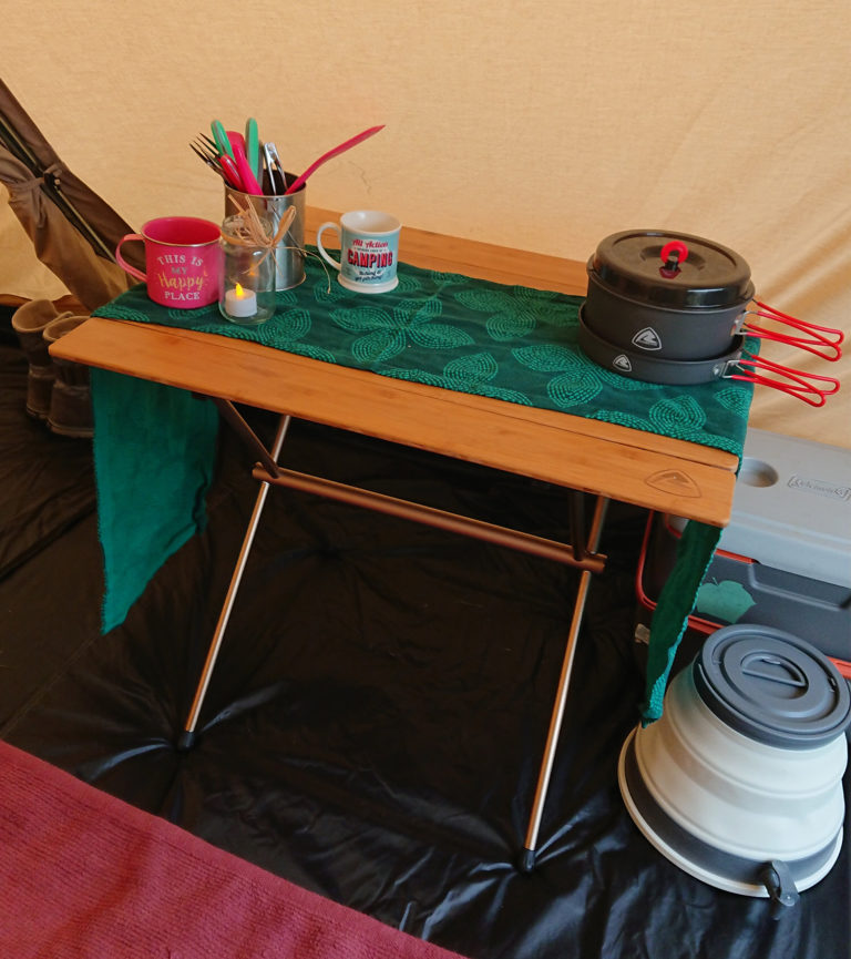 Robens Trekker L bamboo camp table reivew