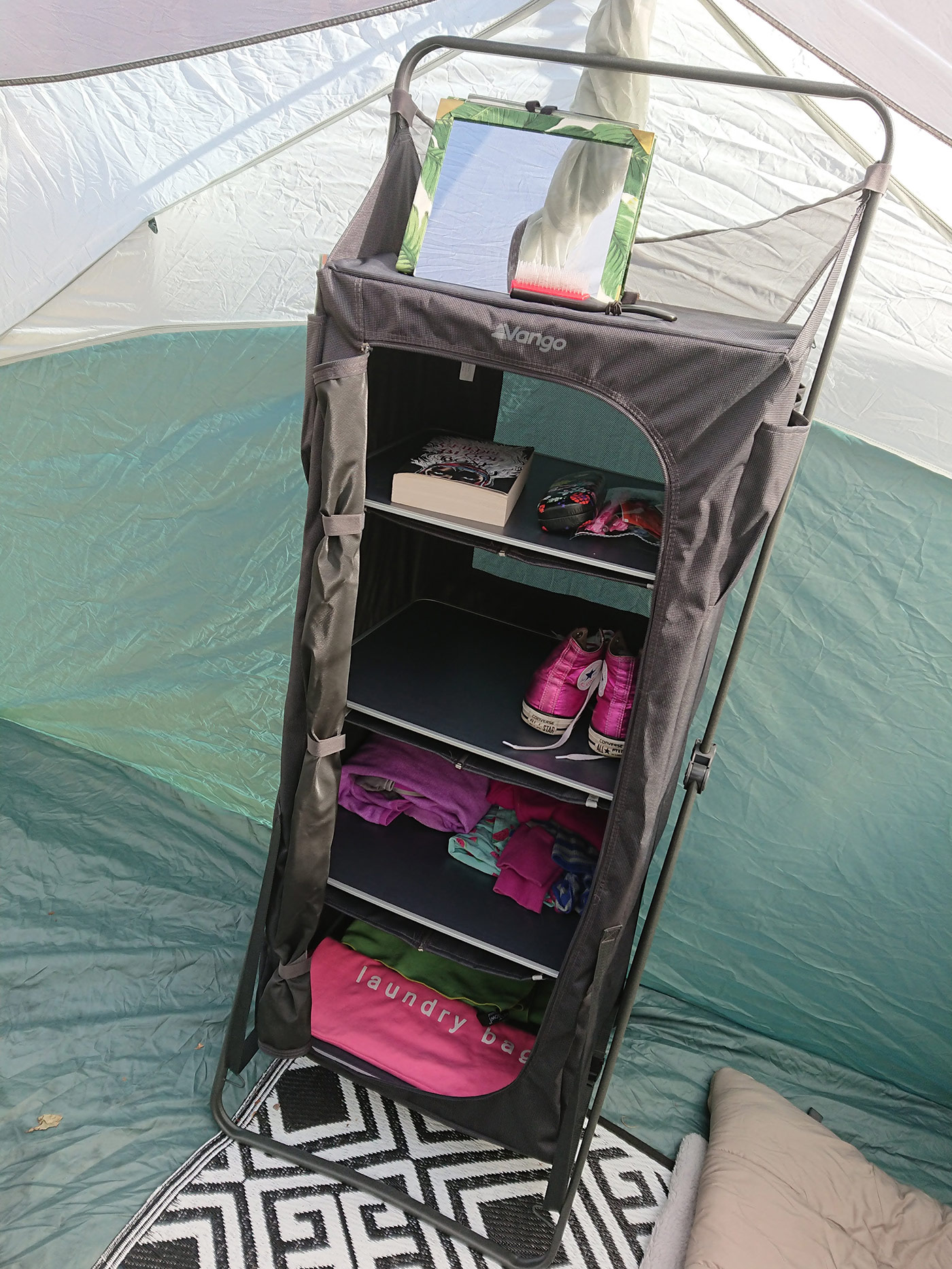 CAMPING GEAR | Vango Mammoth Duo Wardrobe Camp Storage Review