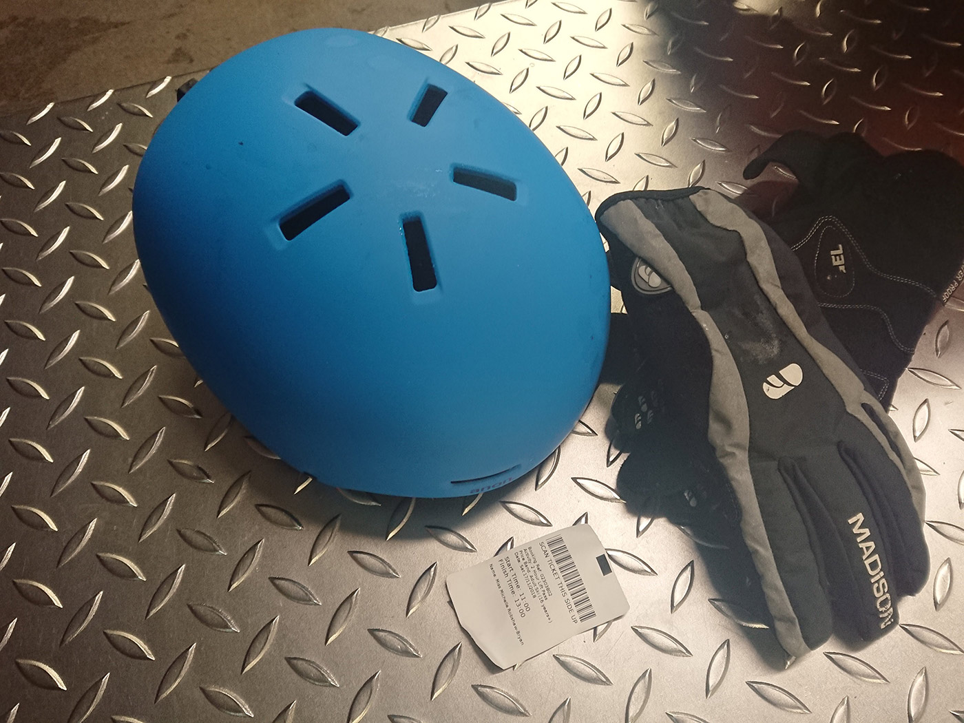 Anon Mens Raider Helmet in Blue