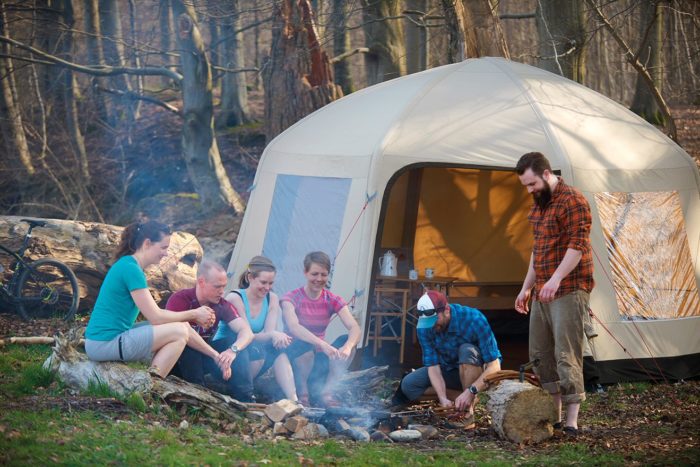 TENTS | We're In Love With The New Robens Inflatable Aero Yurt Tent