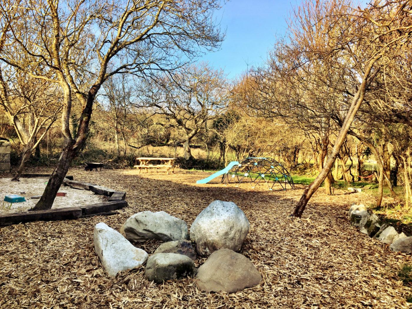 Bert's Kitchen Garden Luxury Eco Campsite on the Llyn Peninsula