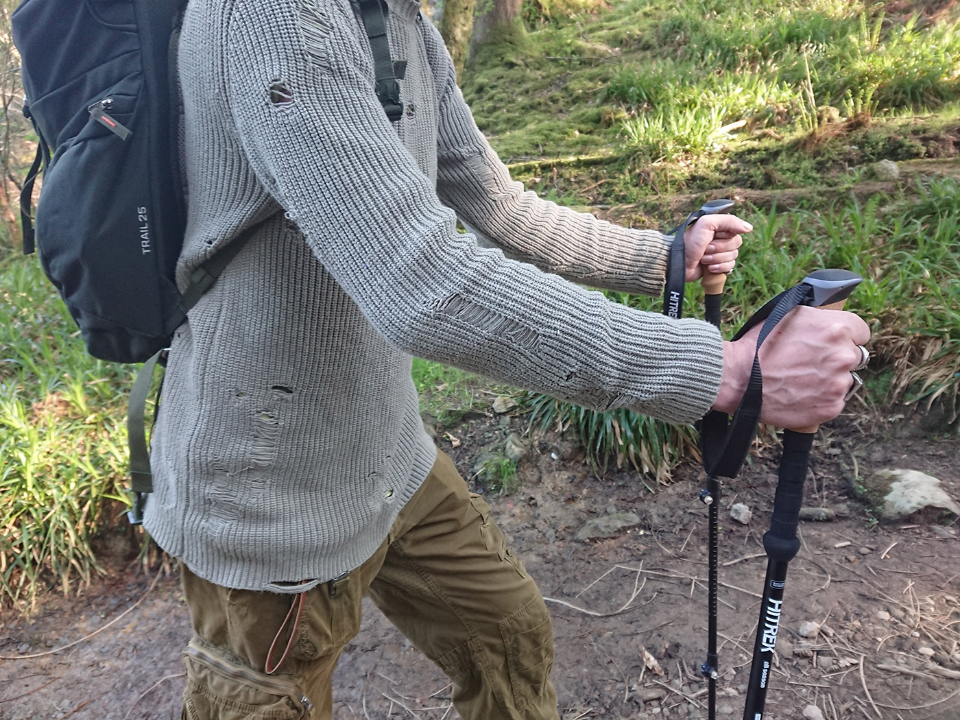 Hitrek Aluminium Lightweight Walking Poles