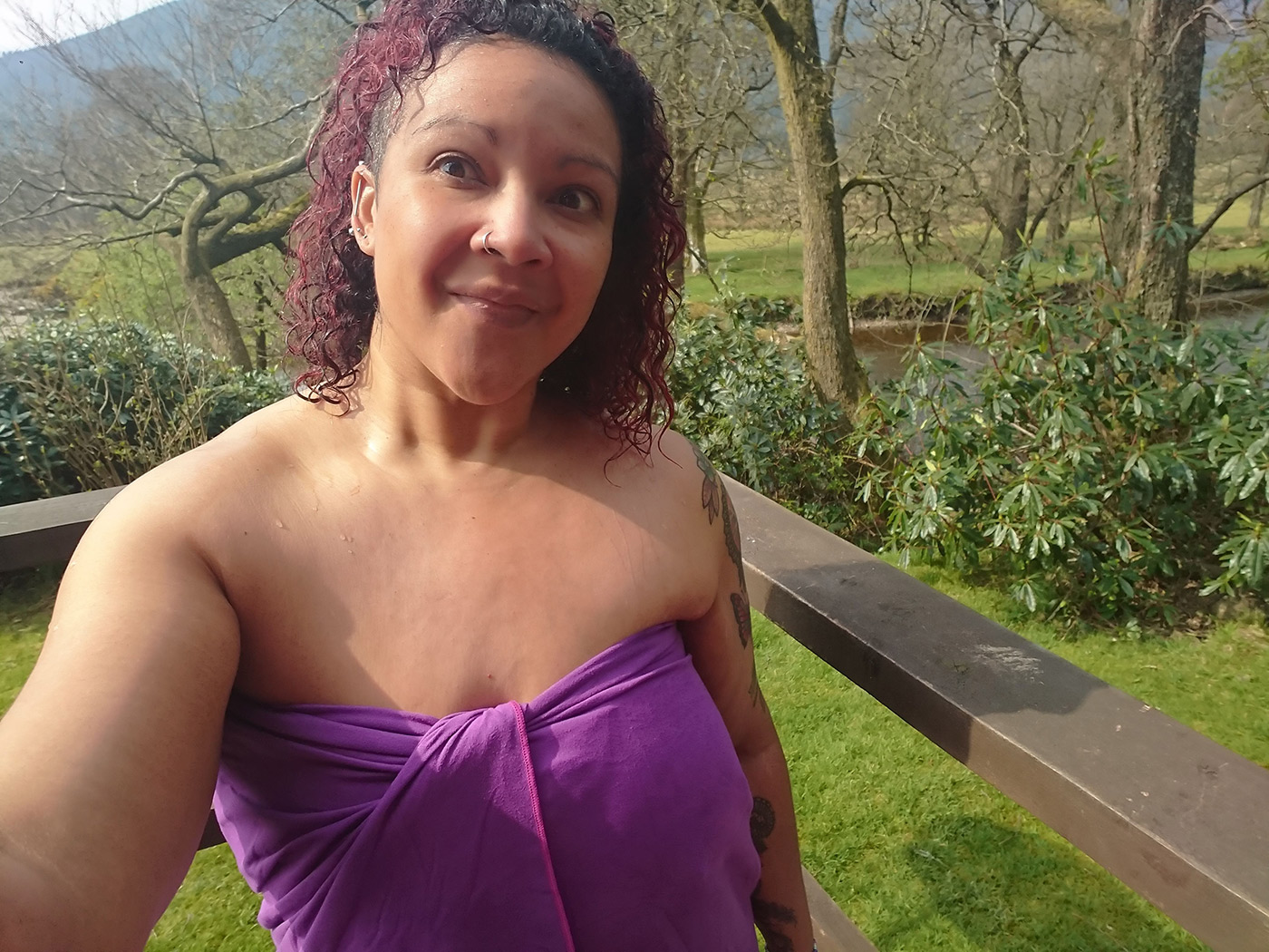 GEAR Lifeventure SoftFibre Lite Purple Travel Towel