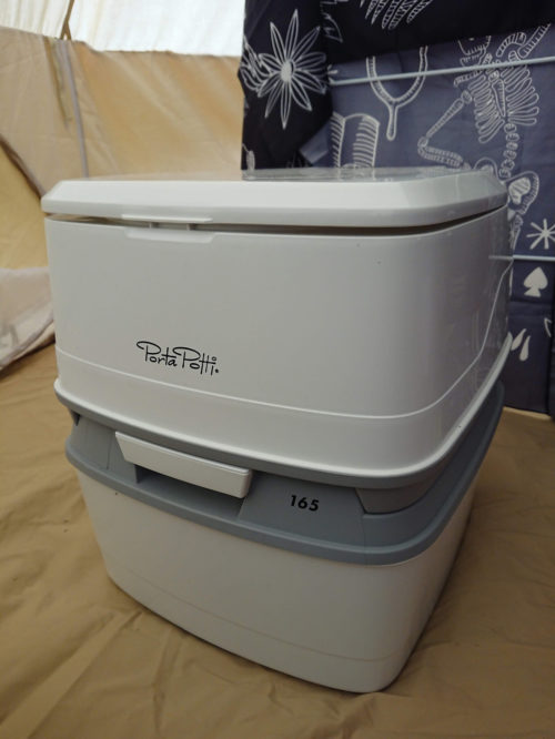 Thetford Porta Potti Qube 165 Flushing Camp Loo