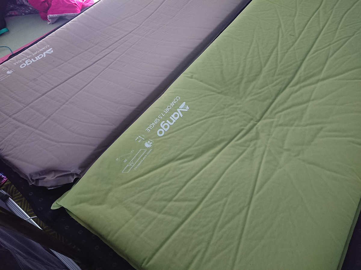 New Vango Selene Quick Air 7.5 Double Sleeping Mat 