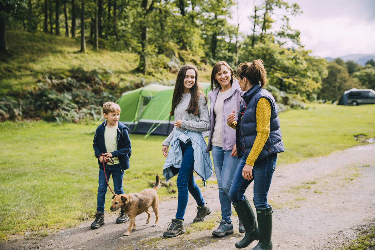 Preventing theft while camping or caravanning