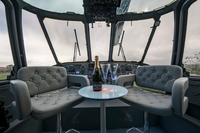 Sea King Helicopter Glamping, Stirling Scotland