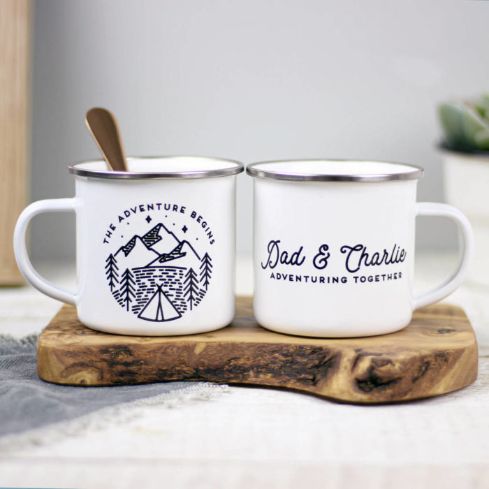 Personalised Adventure Together Mugs - £14.75, Not On The High Street