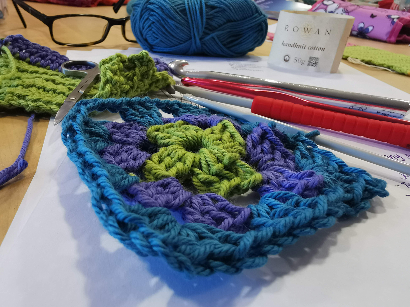 Black Sheep Wools crochet class