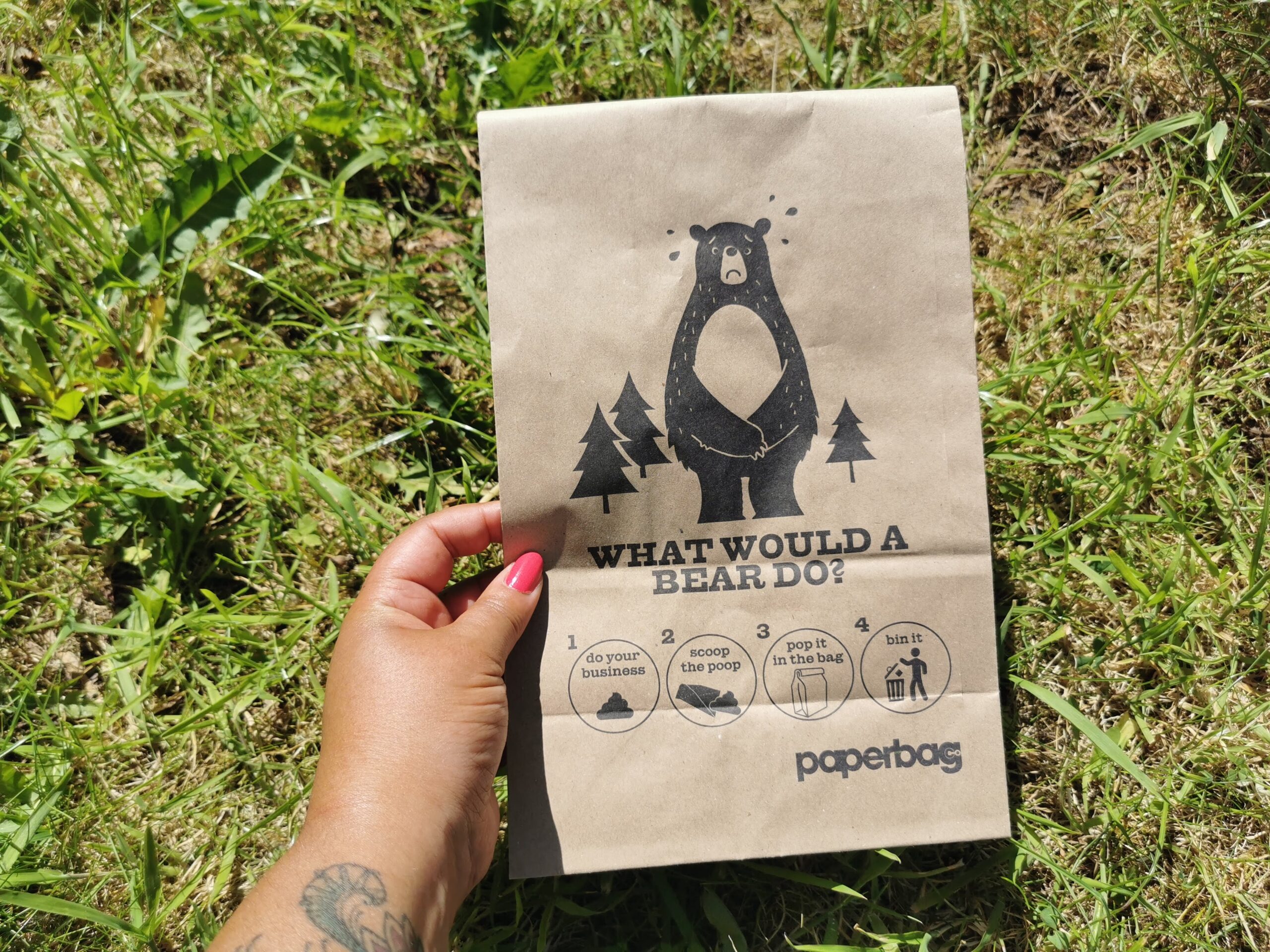 Paper Bag Co biodegradable poo bags