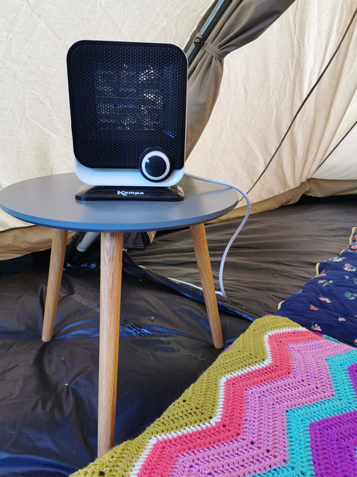 Kampa Diddy Fan Tent Heater For Warmer Winter Camping - Review