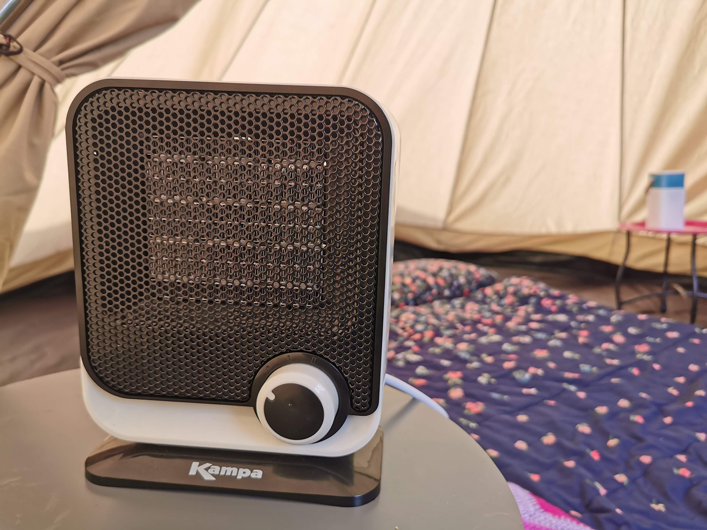 Kampa Diddy 1500W Camping Heater – Lightweight Fan Heater With Cool Touch