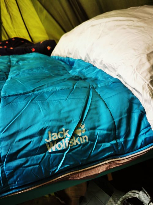Jack Wolfskin 4 in 1 sleeping bag blanket