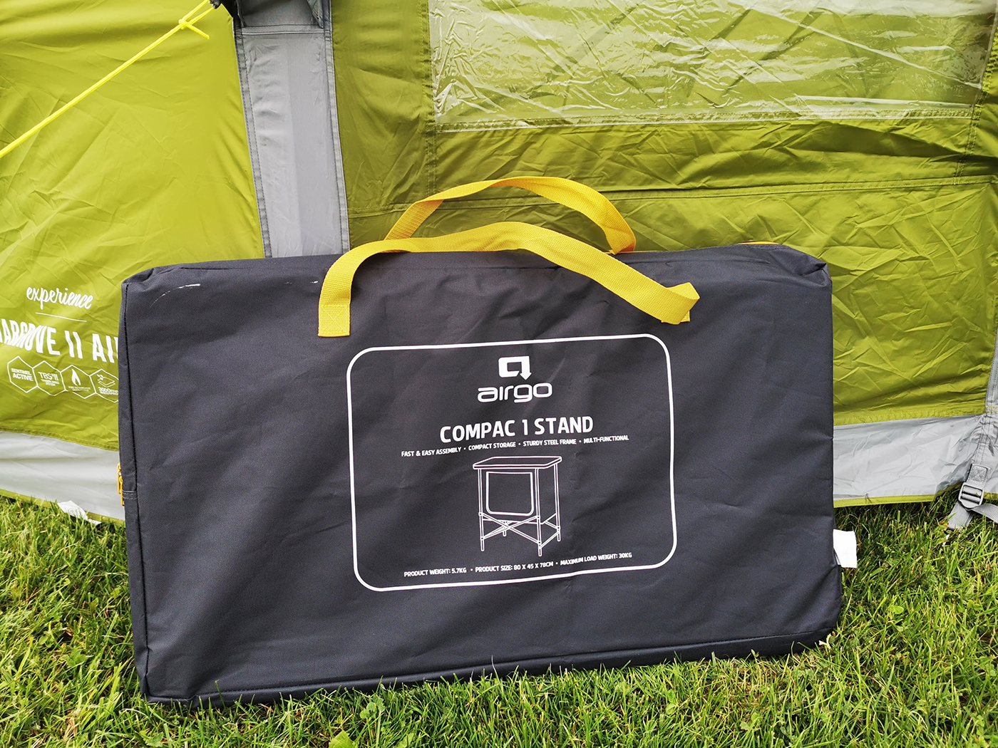 Review Airgo Compac 1 Camping Storage Stand From Go Outdoors