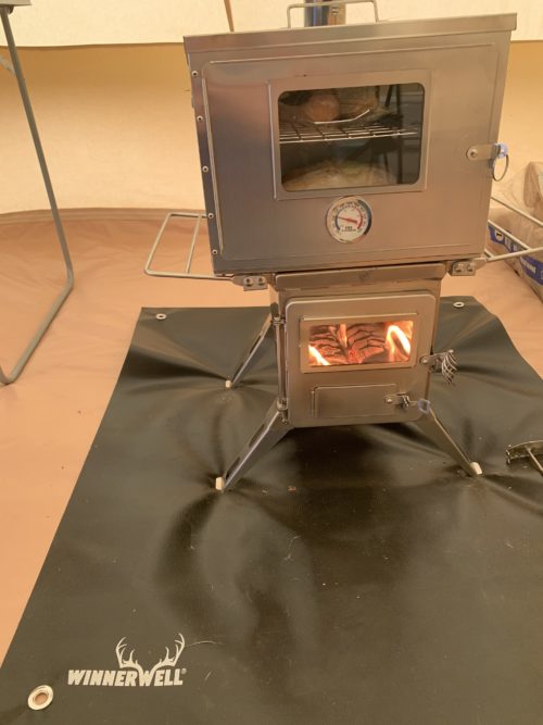 Winnerwell Nomad Wood Burning Camping Cooker & Stove