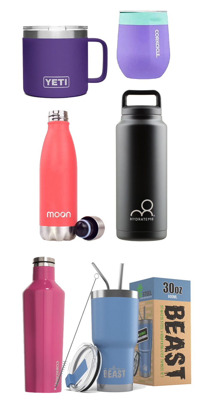 11 Of The Best Insulated Water Bottles & Cups To Keep Water Cool