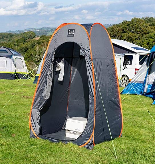 Outwell 10 Litre Portable Camping Toilet Compact Size 