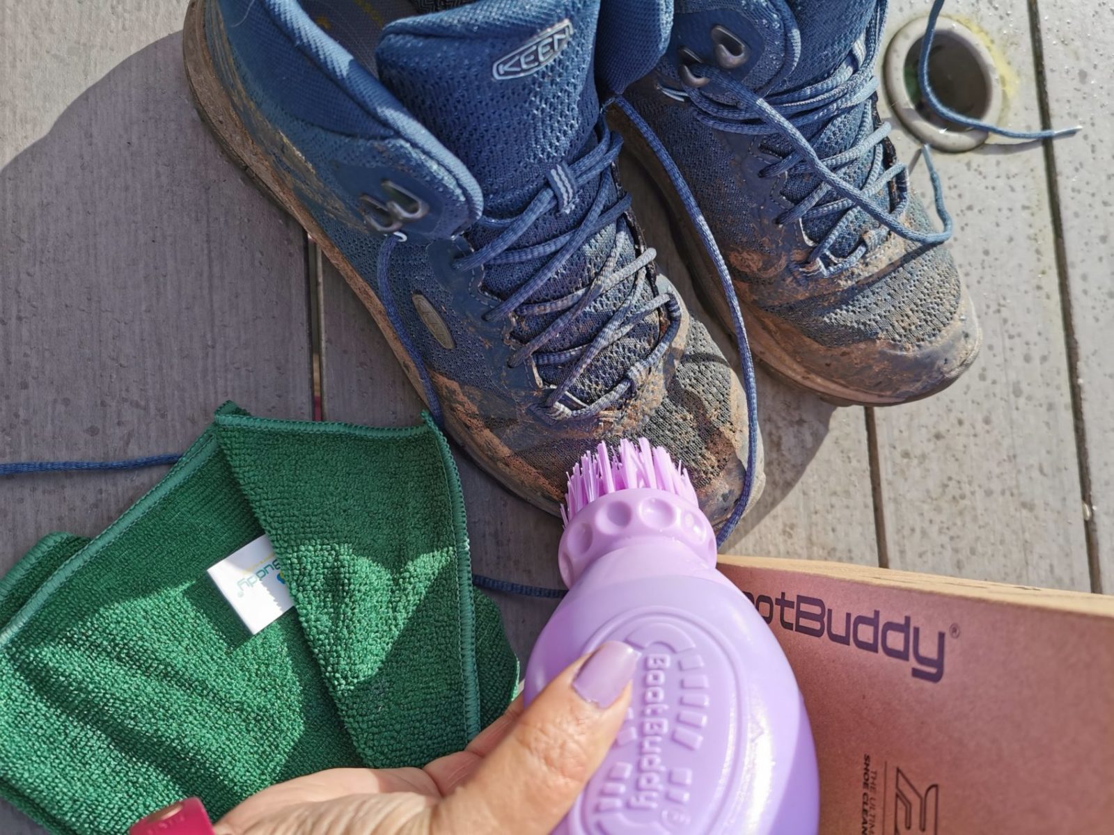 Boot Buddy footwear cleaner