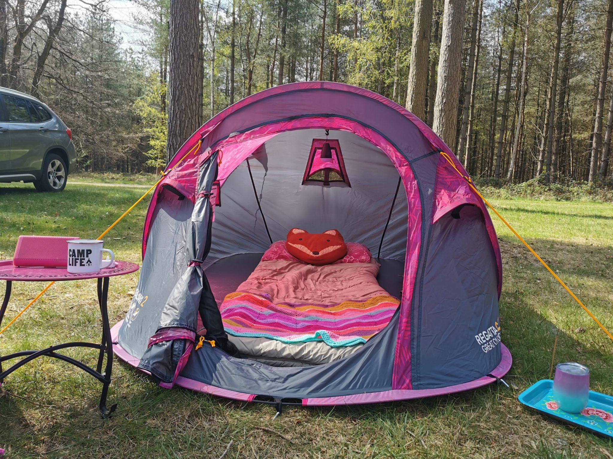 TENTS Regatta Malawi 2 Pop Up Festival Tent Review Camping Blog