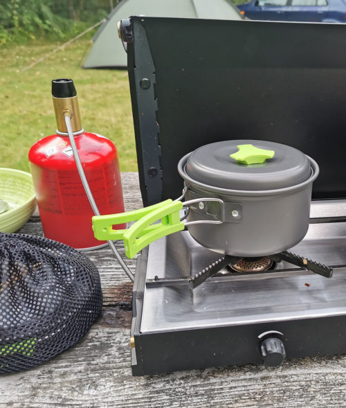 Camping pan set