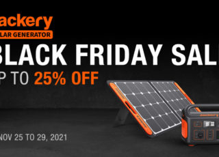 NEWS | Up to 25% OFF! Jackery Portable Power Stations and Solar Panel  Black Friday & Cyber Monday Sale