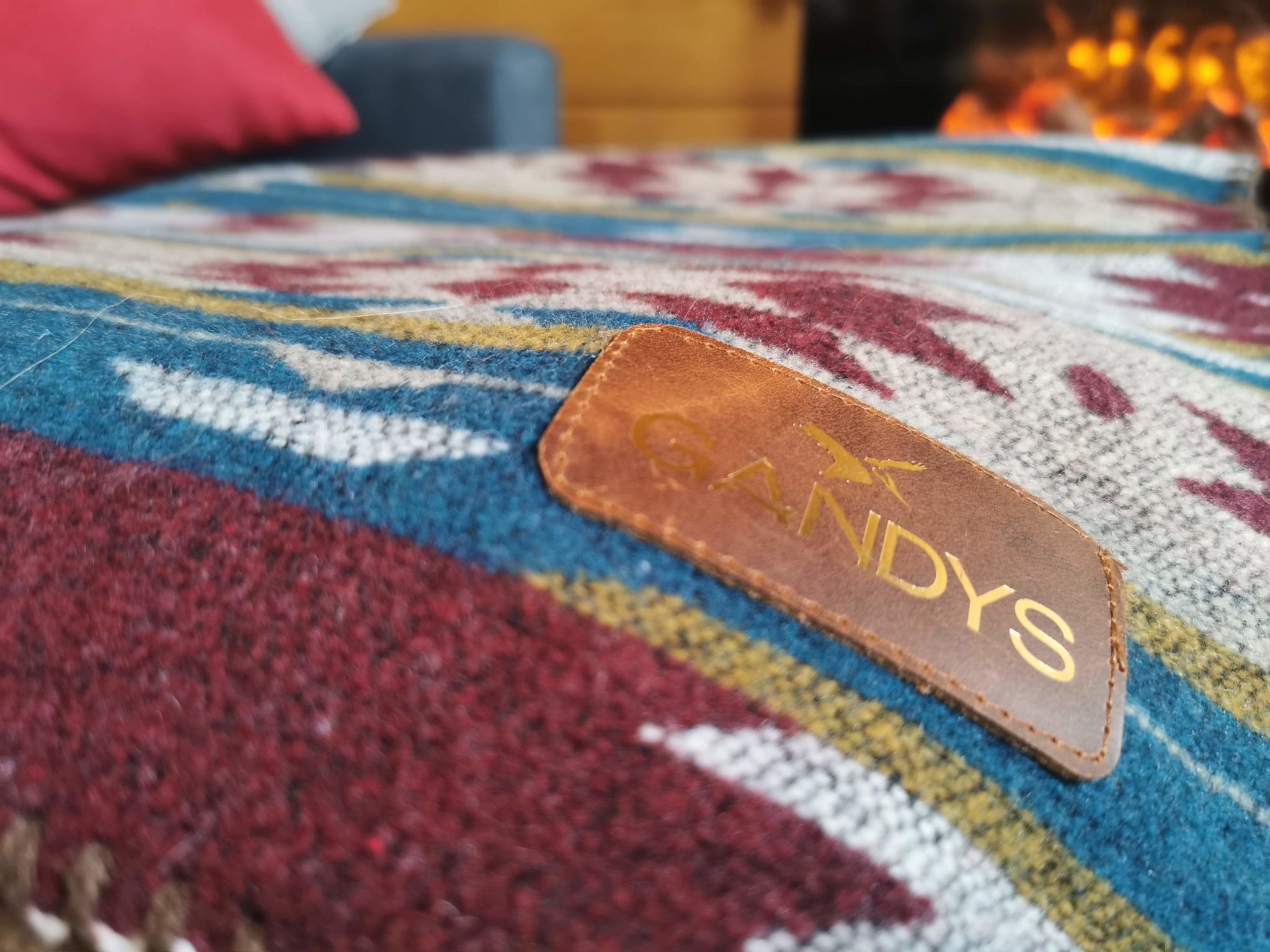 Gandys Campfire Collection Teal Artisan Blanket Review