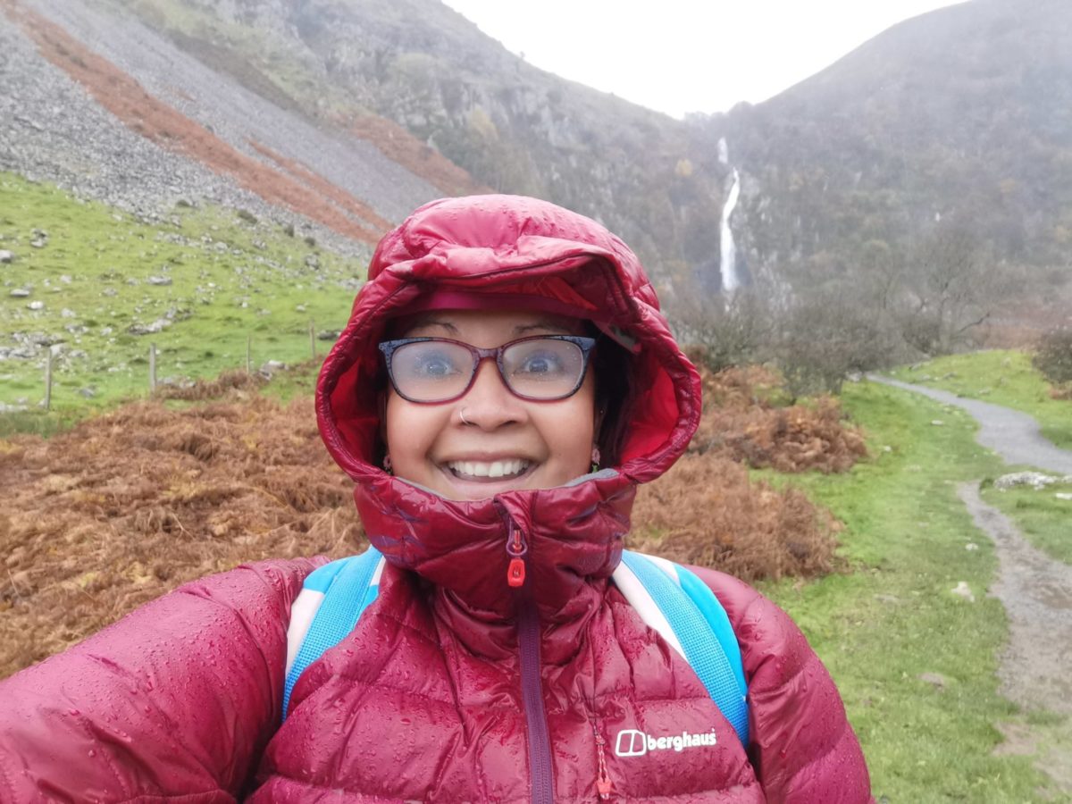 A wet and soggy winter walk in north Wales