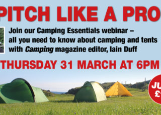 CAMPING NEWS | Pitch Like A Pro – First Ever Live Camping Essentials Webinar