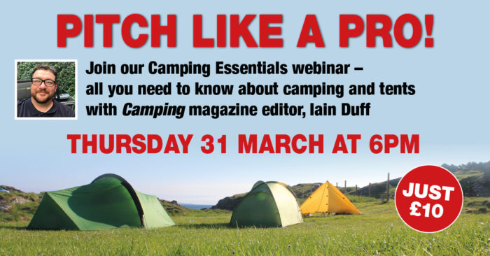 Live Camping Essentials webinar Launched