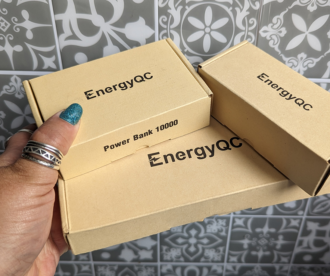 EnergyQC Power Bank Packaging