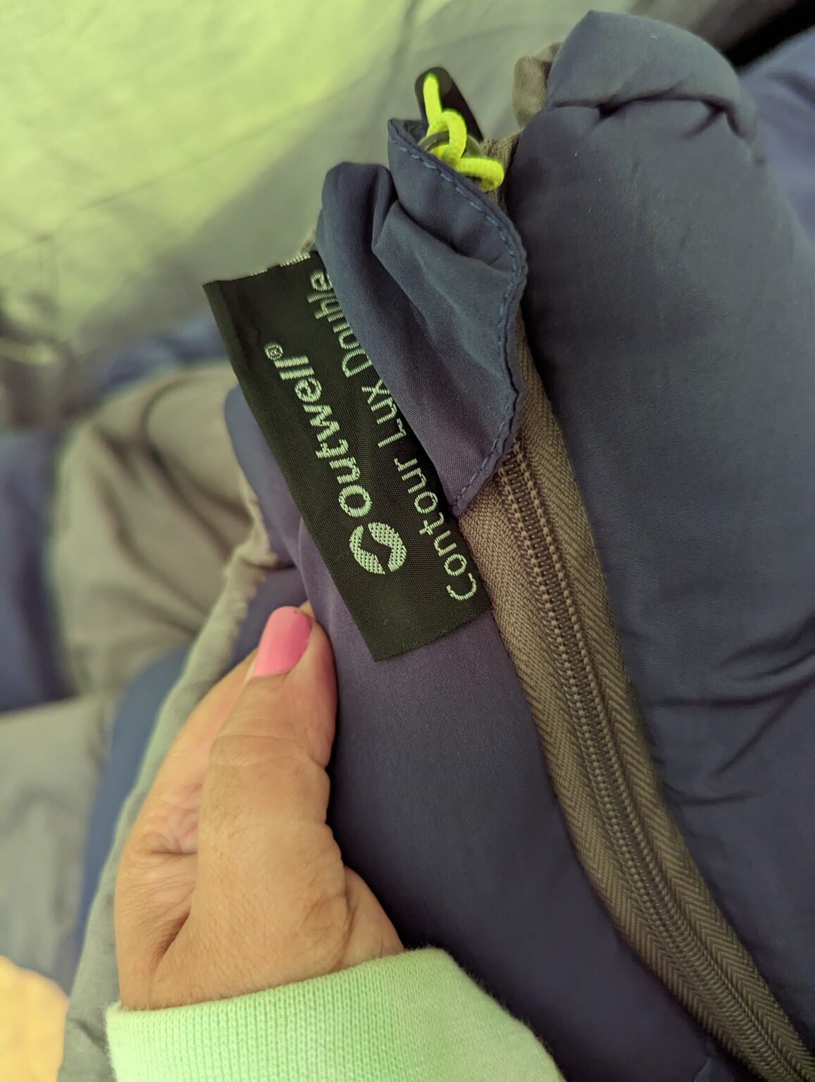 Snuggle Up In The Outwell Contour Lux Double Sleeping Bag