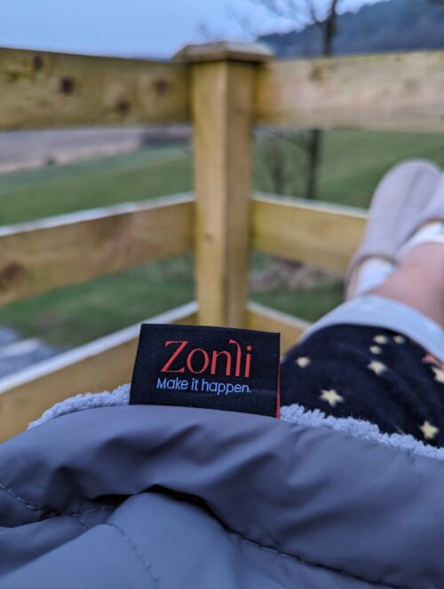 Zonli Z Walk heated sherpa fleece blanket review