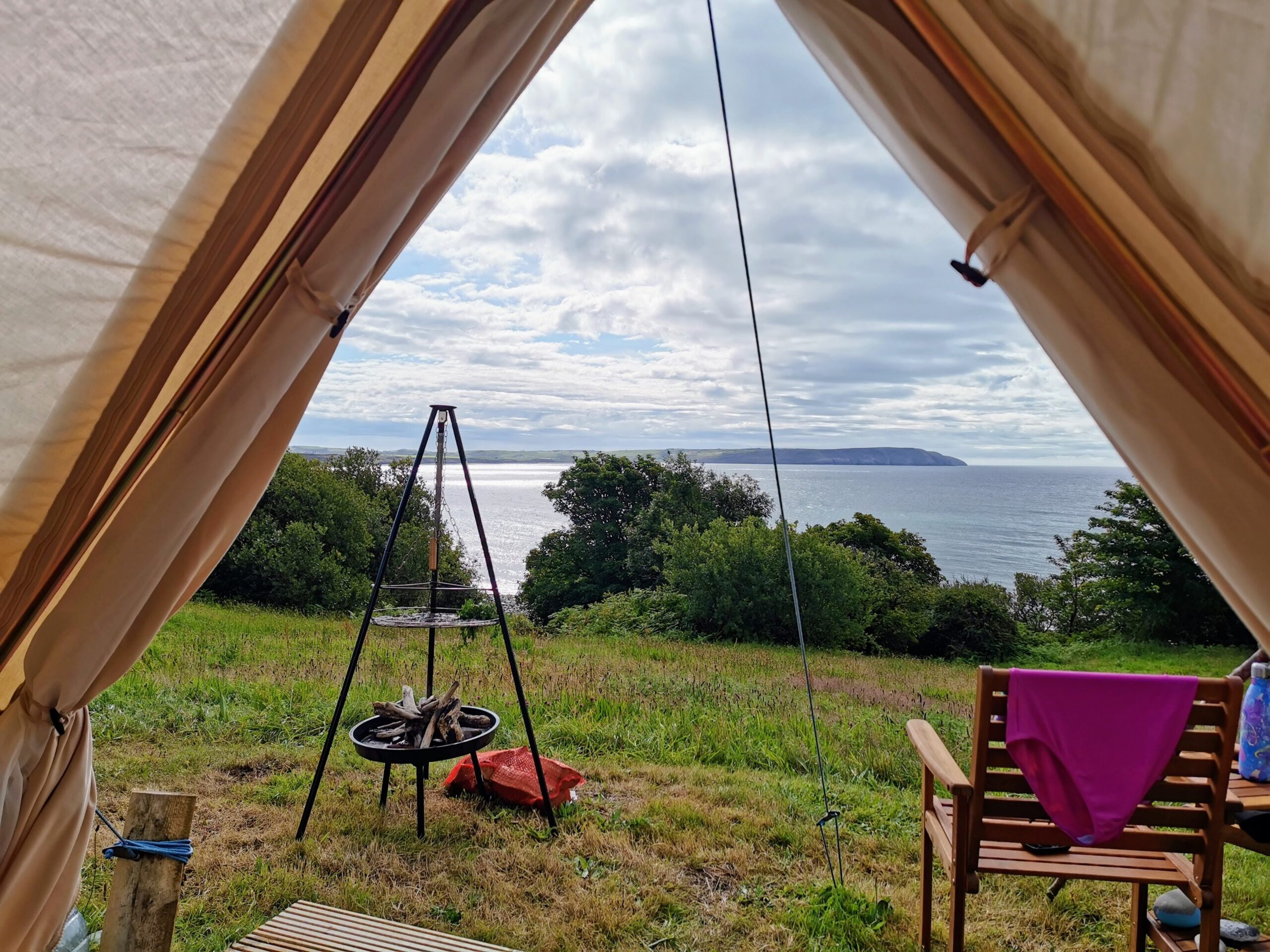Summer camping