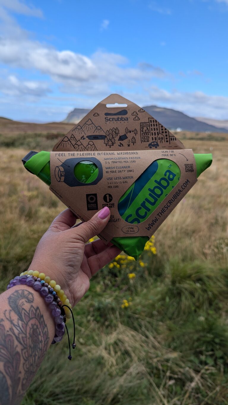 Scrubba portable travel washing machine